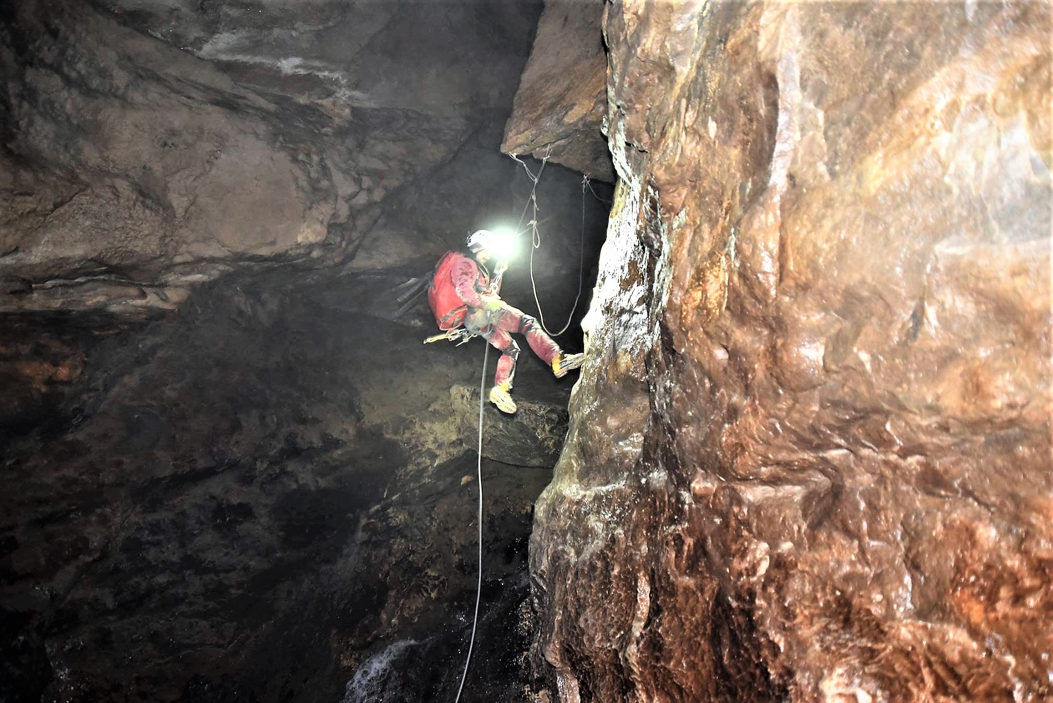 Explo 1 au gouffre Berger