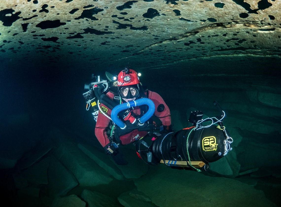 meandre technologie plongée souterraine